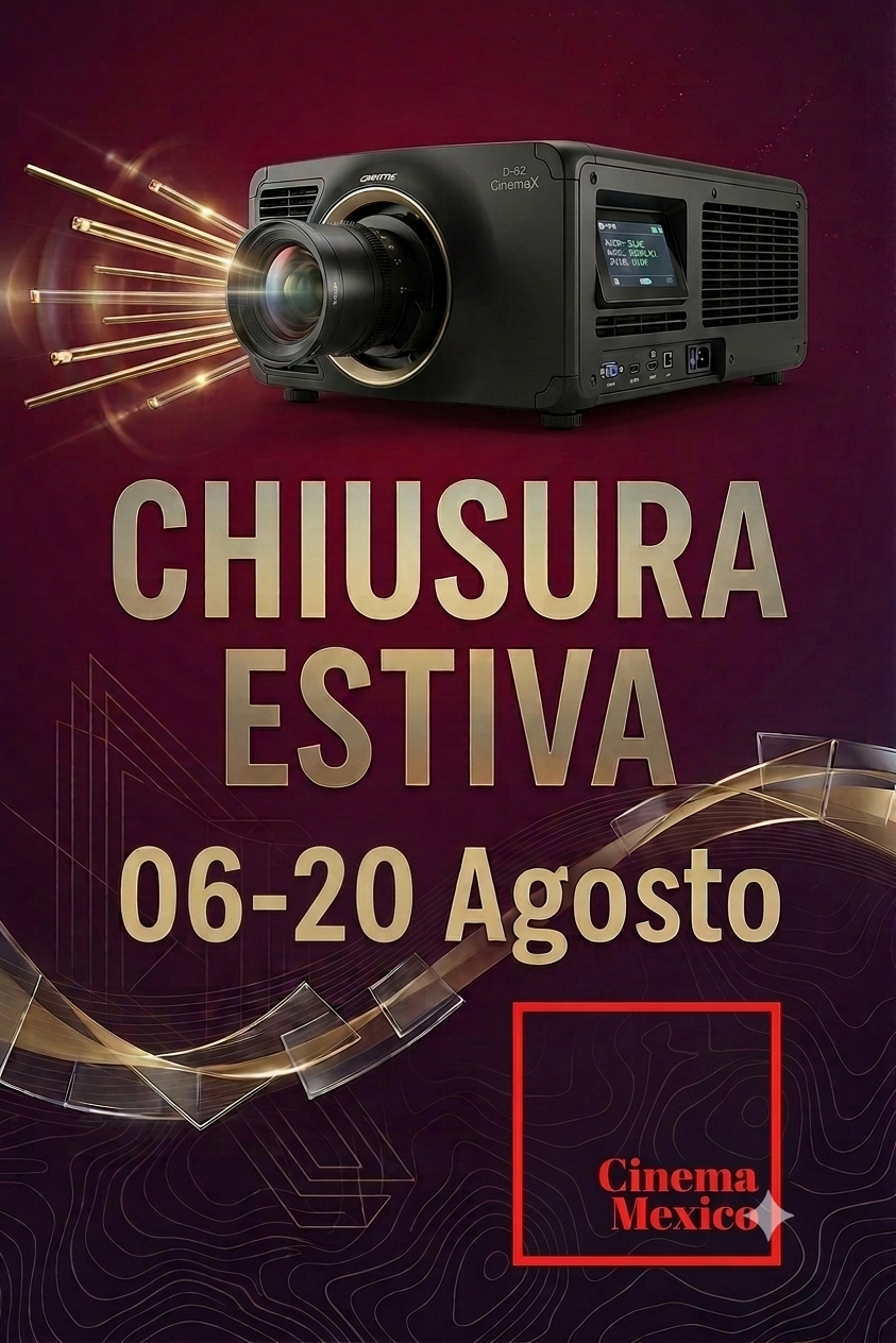 CHIUSURA ESTIVA - RIAPERTURA GIOVEDI 20 AGOSTO 2026