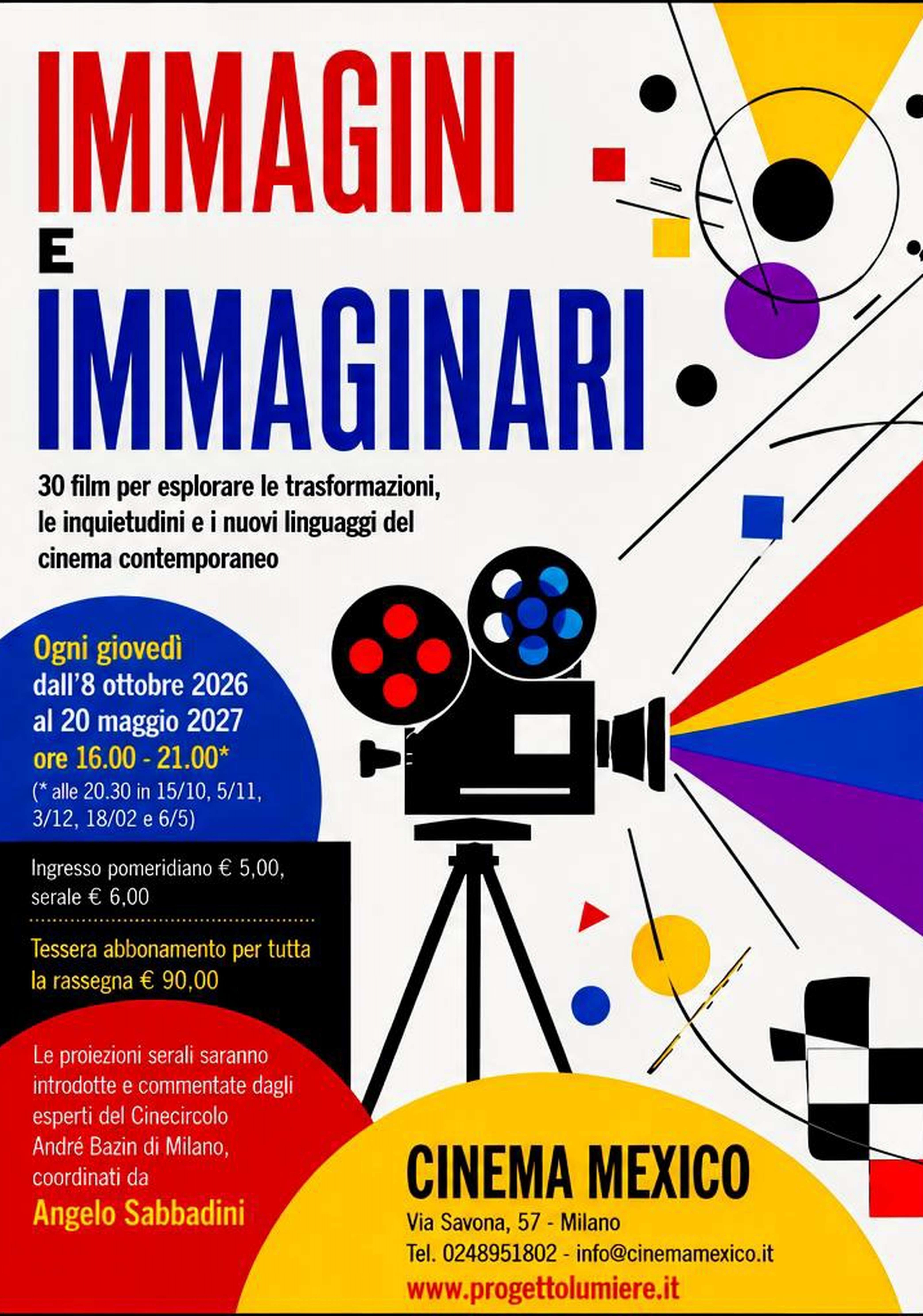 Immagini e immaginari: il nuovo cineforum del Cinema Mexico